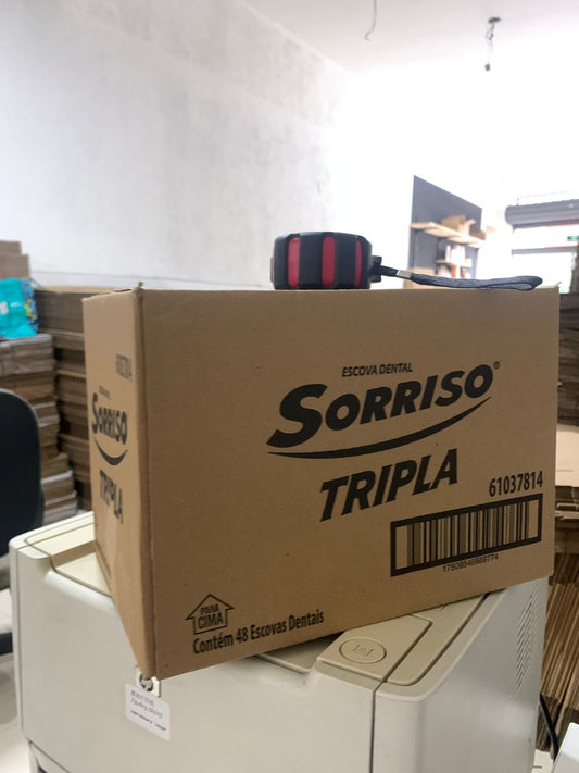 Caixa de papelão reuso 280x200x200mm